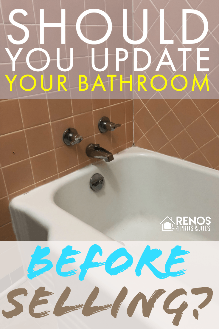 1950s pink tile bathtub surround